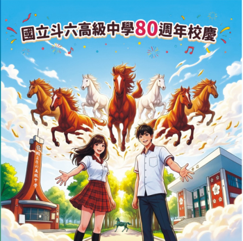 2026.03.28八駿奔騰躍馬斗中、誠樸精勤・八秩薪傳國立斗六高級中學創校80週年校慶路跑