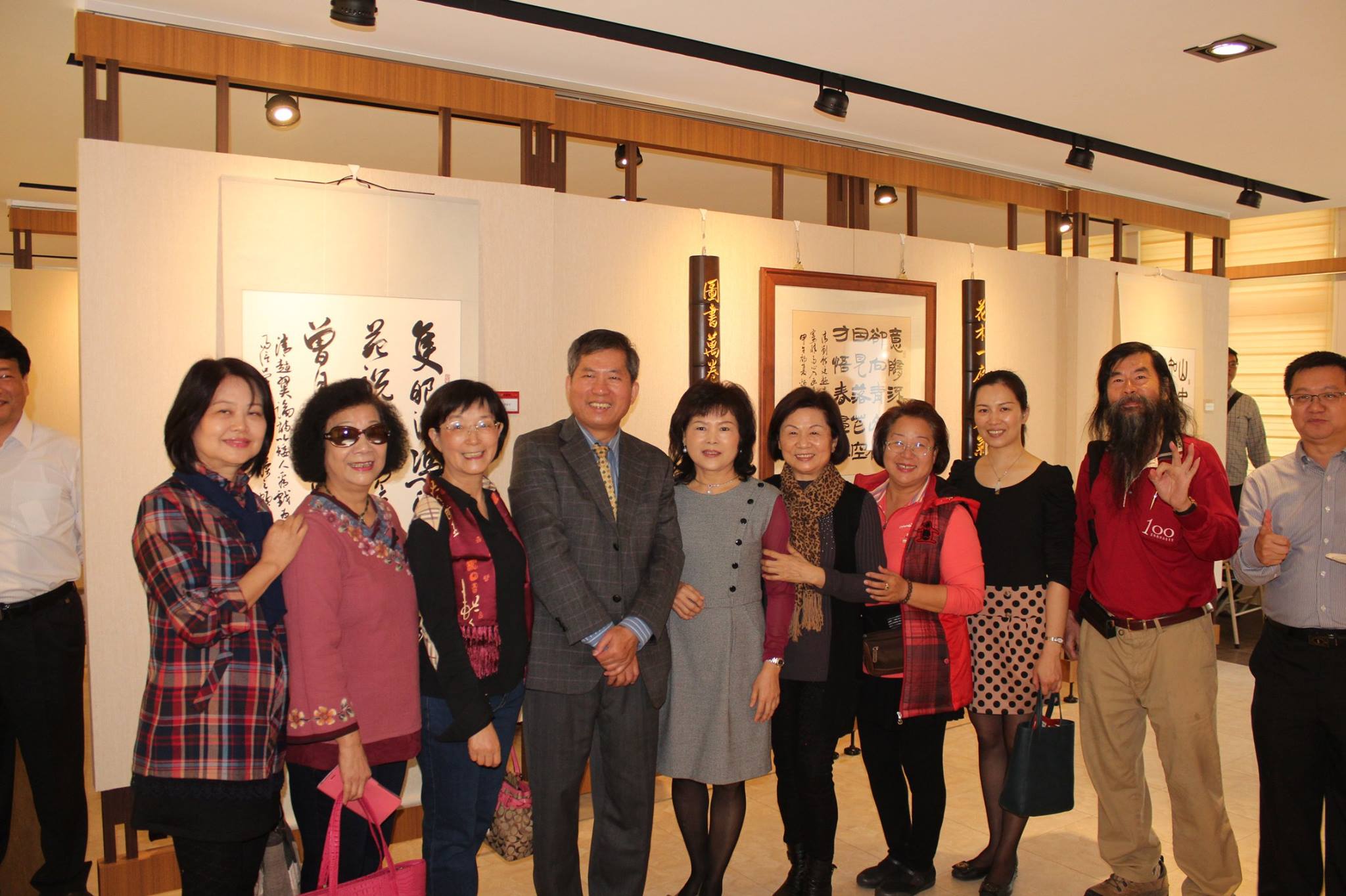 2016.03.07雲林縣書法大師阮威旭【藝游書理】展